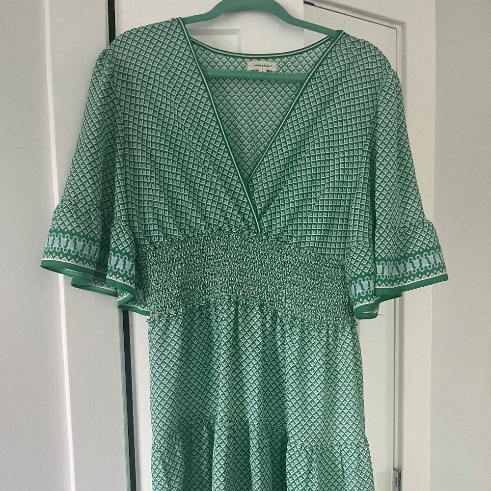 Max Studio Green Dress